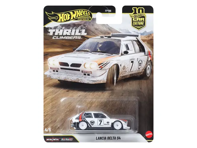 MATTEL Hot Wheels 2026 - Thrill Climbers - Lancia Delta S4 - JKF01