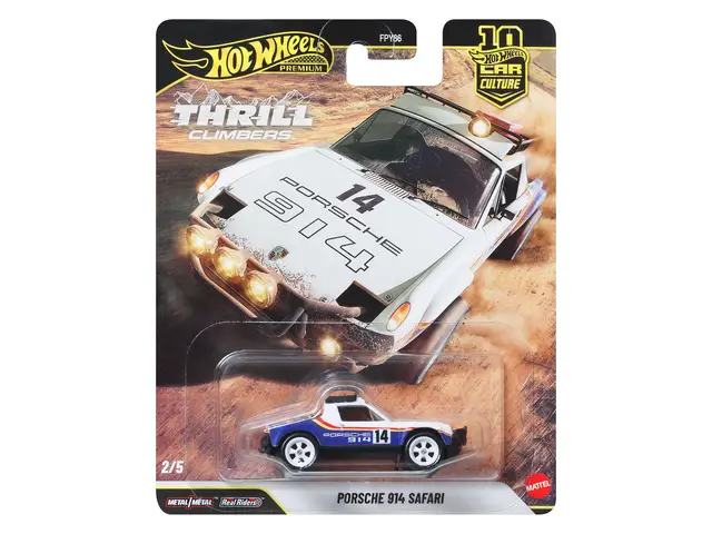 MATTEL Hot Wheels 2026 - Thrill Climbers - Porsche 914 Safari - JKF22
