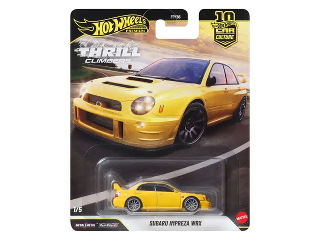 MATTEL Hot Wheels 2026 - Thrill Climbers - Subaru Impreza WRX - JKF21