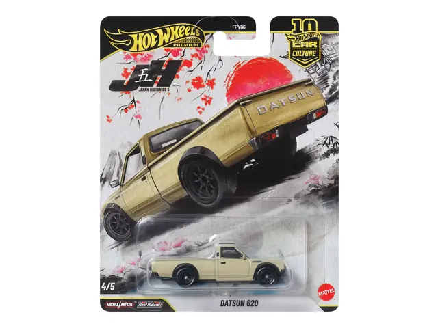 MATTEL Hot Wheels 2026 - Japan Historics 5 - Datsun 620 - JKF12