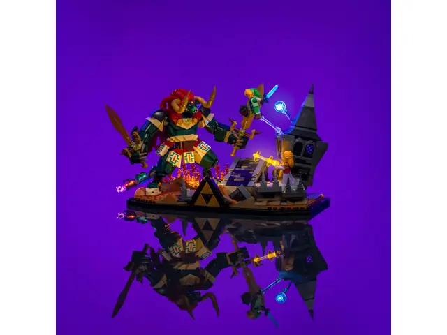 LIGHT MY BRICKS Beleuchtungsset für LEGO® The Legend of Zelda™: Ocarina of Time™ - Die letzte Schlacht #77093