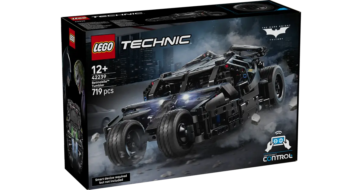 LEGO Technic 42239 Batmobile Tumbler à 160,00€ chez Ltoys