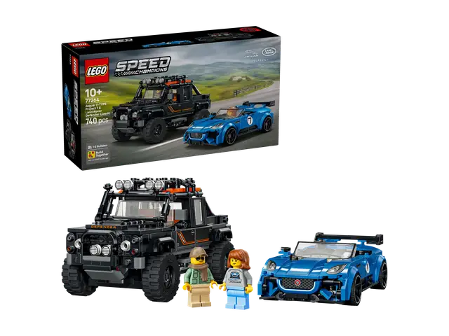LEGO® Jaguar Project 7 & Land Rover Defender