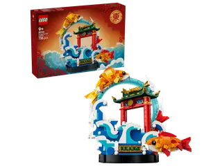 LEGO Saisonnier - Saut de la carpe: symbole de Prospérité - 80120