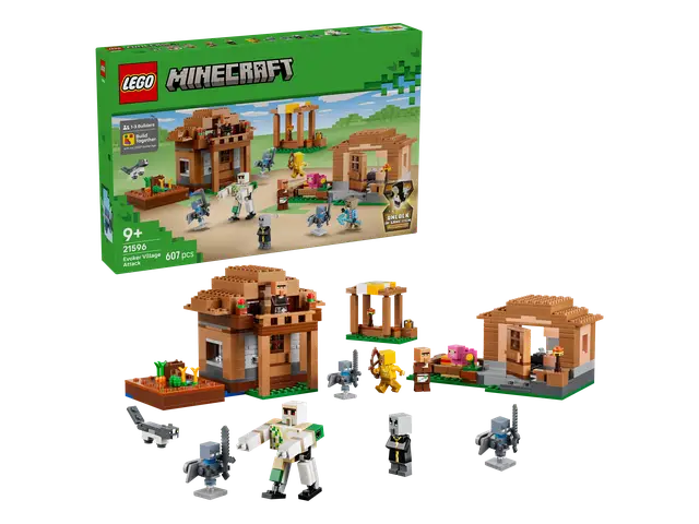 LEGO® Angriff des Magiers auf das Dorf