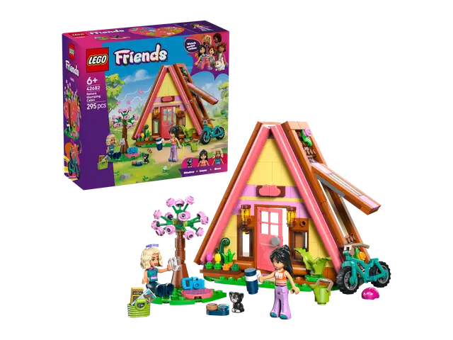 LEGO® Glampinghütte in freier Natur