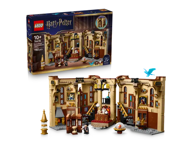 LEGO® Bücherstütze: Dumbledores Büro