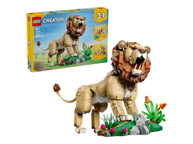 LEGO® Wilde Tiere: Majestätischer Löwe