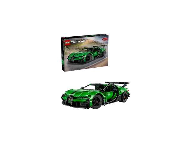 LEGO® Grüner Bugatti Chiron Pur Sport Hypersportwagen