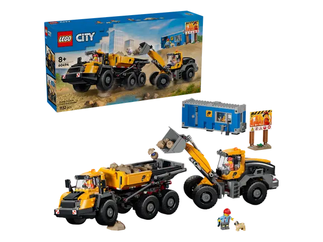 LEGO® Kipplaster und Schaufellader