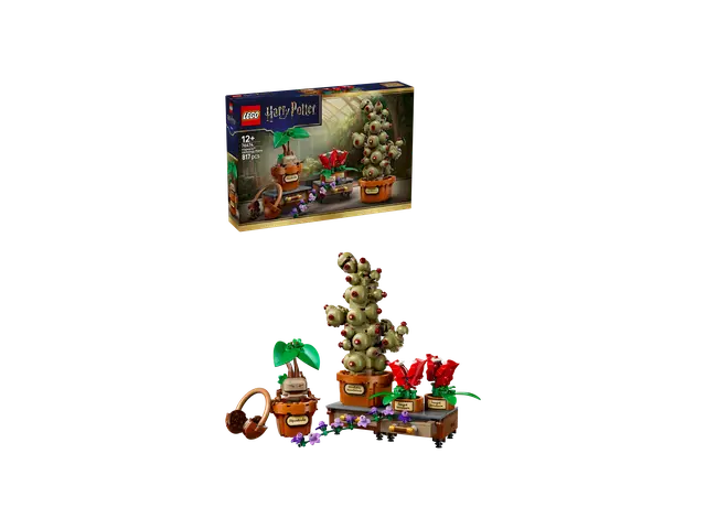 LEGO® Schloss Hogwarts™: Kräuterkunde-Pflanzen