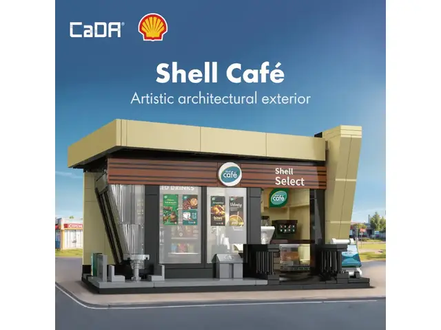 CADA Shell Coffee Shop - 351 pcs