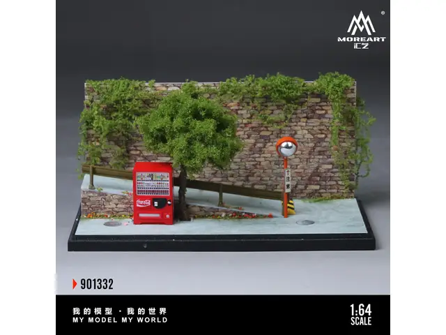 MOREART 1/64 Miniature Summer Ramp Scene - MO901332