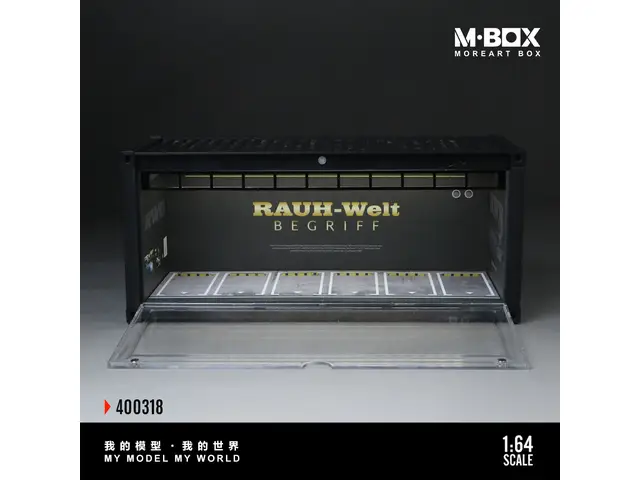 MOREART MBox 1/64 RWB livery scene MB400318