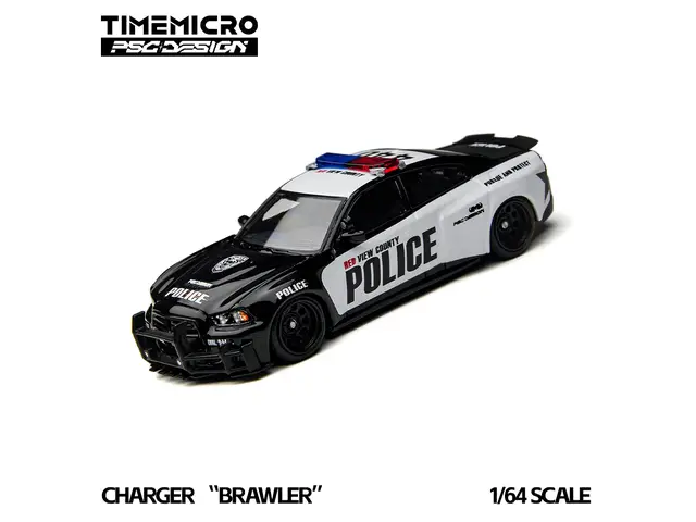 TIME MICRO 1/64 Charger TM648203, the nemesis of the brawler