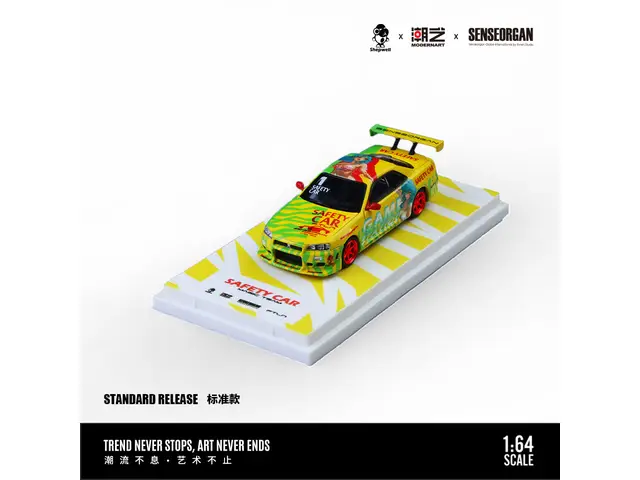 MODERNART 1/64 GT-R R34 Youthful Memories MD800505