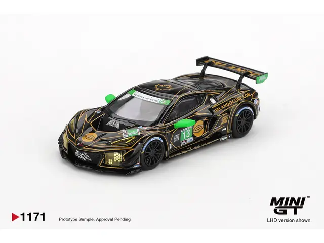 MINI GT 1/64 2025 Chevrolet Corvette Z06 GT3.R #13 Awa Daytona 24 hrs, various