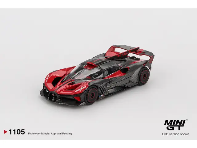 MINI GT 1/64 2026 Bugatti Bolide, red ultimate