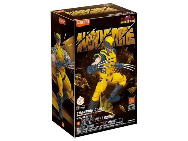 BLOKEES Marvel Heros Blokees Champion Class 05 Wolverine