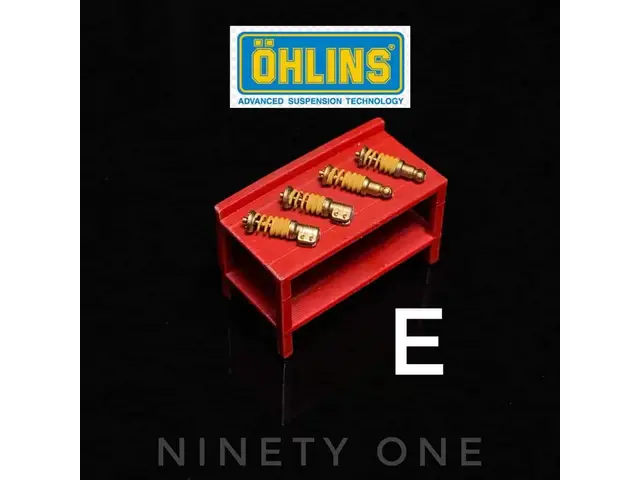 NINETYONE 1/64 Brand shock - Öhlins Diecast Premium