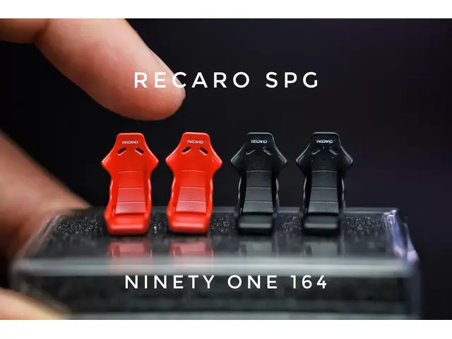 NINETYONE 1/64 Recaro spg Red 2pcs