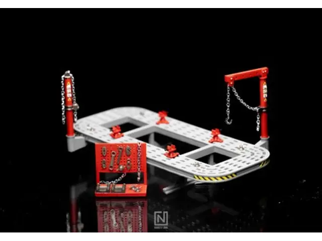 NINETYONE 1/64 Karosserieabzieher-Set Diecast Premium