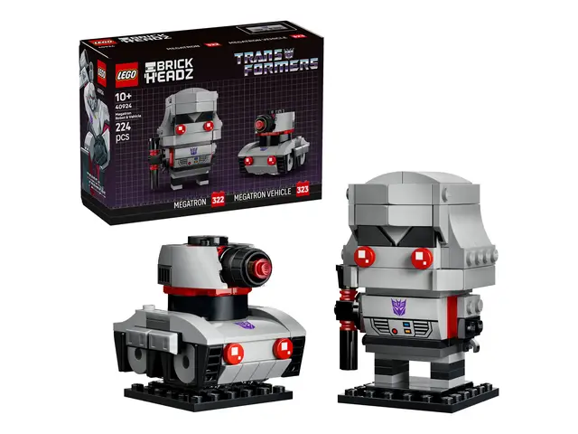 LEGO® Megatron: Roboter und Fahrzeug