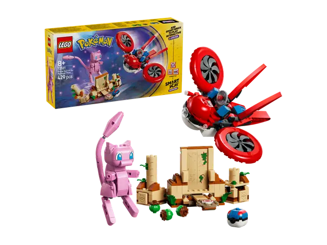 LEGO® SMART Play™: Drohnensuche nach einem Mysteriösen Mew