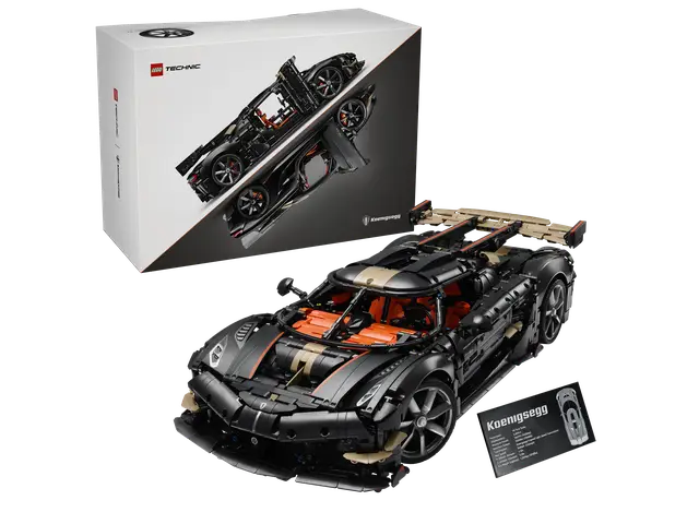 LEGO® Koenigsegg Sadair's Spear Hypercar