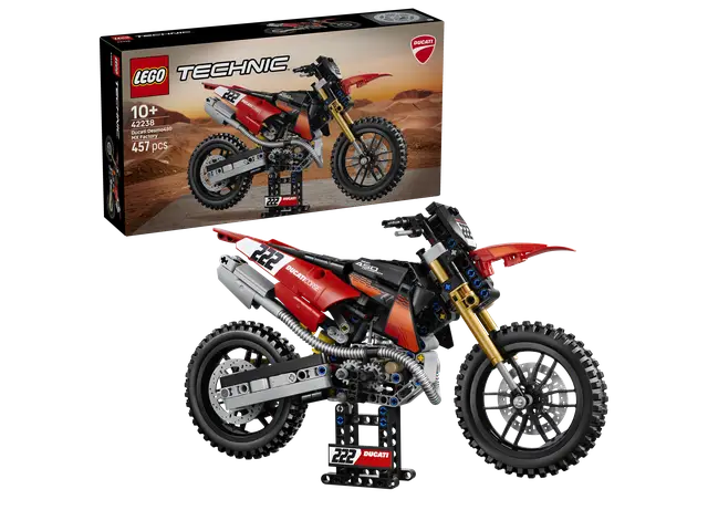 LEGO® Ducati Desmo450 MX Factory Motorrad