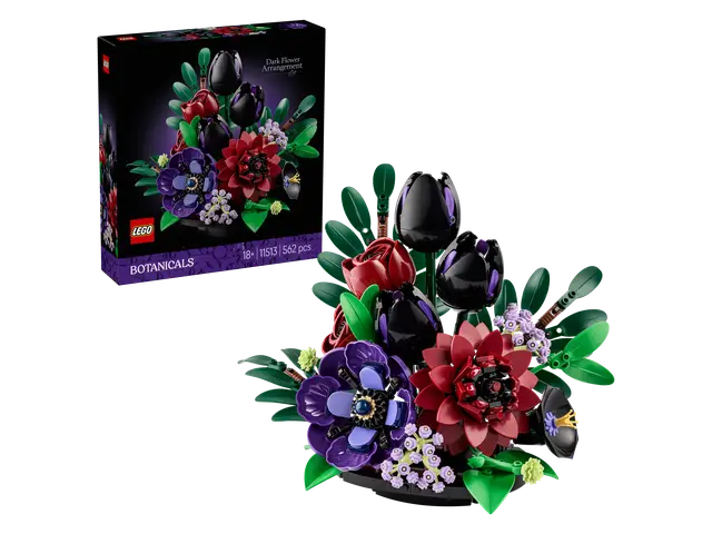 LEGO® Dunkles Blumengesteck