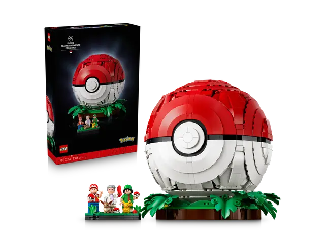 LEGO® Pokéball mit Beeindruckenden Trainermomenten