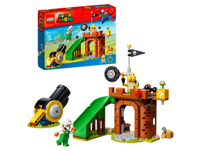 LEGO® Affrontement de Luigi de feu contre Koopa