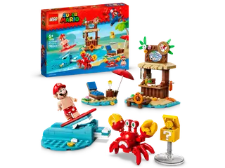 LEGO Super Mario - Aventures de Mario à la plage - 72055