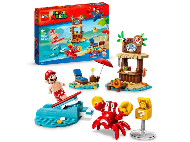 LEGO® Aventures de Mario à la plage