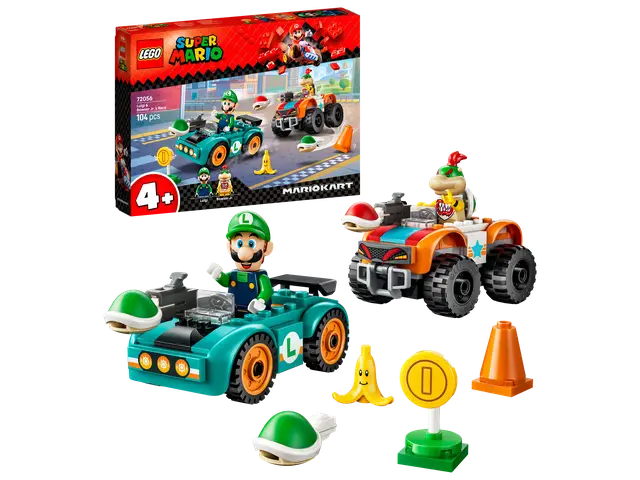 LEGO® Luigis & Bowser Jr.s Rennen
