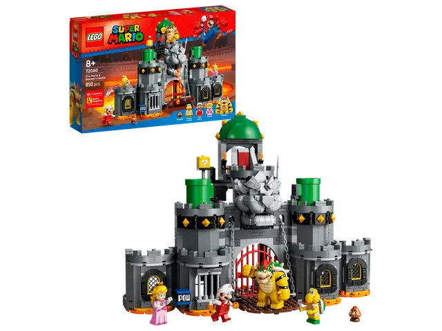 LEGO® Mario de feu au château de Bowser