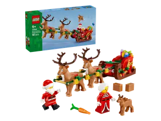 LEGO Saisonnier - L’aventure en traîneau du Père Noël - 40866