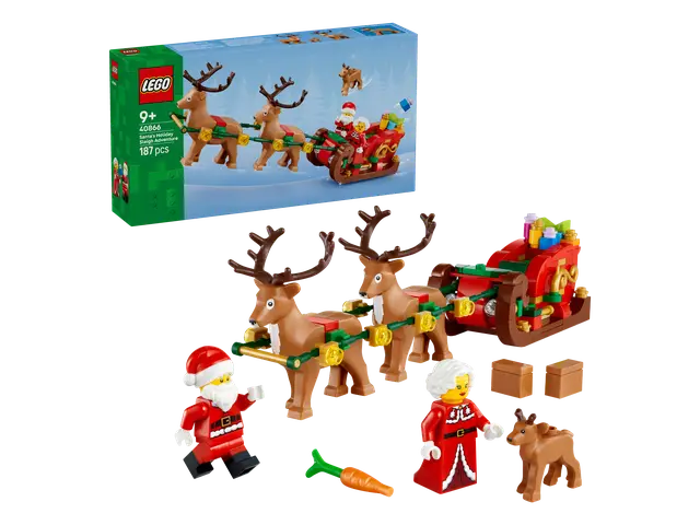 LEGO® Abenteuerliche Schlittenfahrt des Weihnachtsmanns