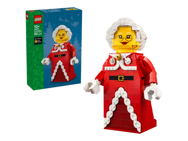 LEGO® Große Frau Weihnachtsmann-Minifigur