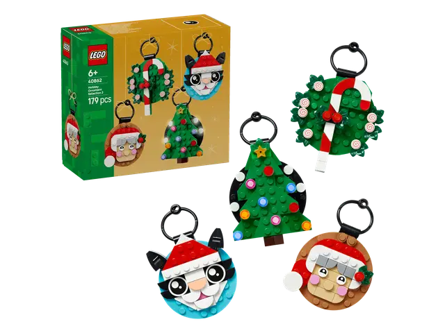 LEGO® Verschiedene Weihnachtsbaumanhänger 2