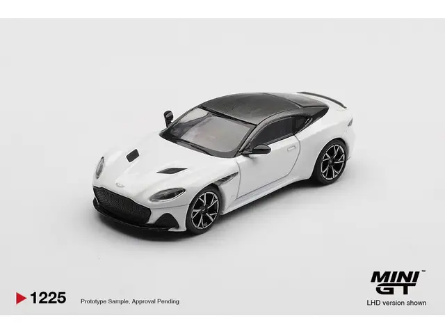 MINI GT 1/64 2024 Aston Martin BDS Stratus, white