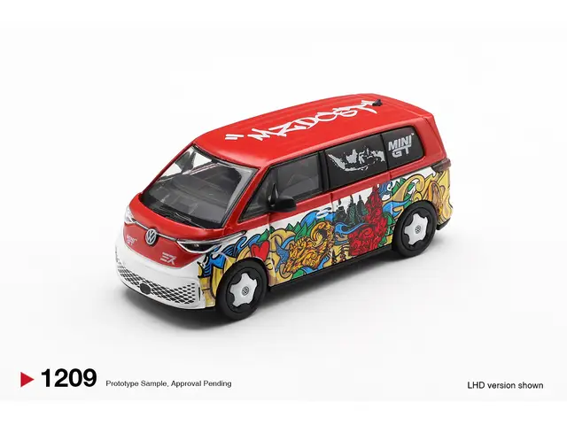 MINI GT 1/64 2025 Volkswagen ID. Buzz Mizu Design, various