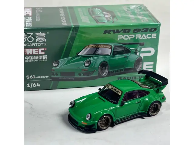 POP RACE 1/64 Pop Race Porsche 911 (930) RWB HEC 2026