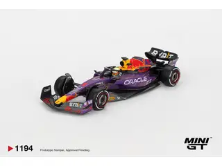 1/64 2023 Red Bull Racing RB19 #1 Max Verstappen Las vegas GP Winner, various (MGT01194-L)