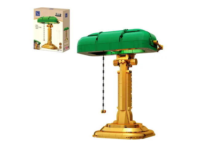 PANTASY Bankerlampe Bauset für Erwachsene, beleuchtetes Retro-Modell