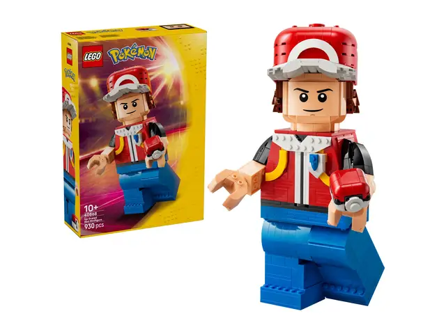 LEGO® Rot als Große Minifigur