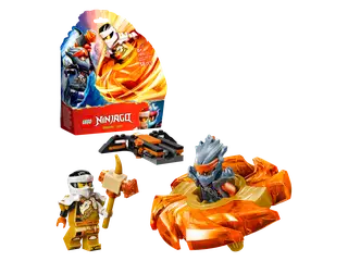 LEGO Ninjago - La toupie Cole contre Cole maléfique - 71873