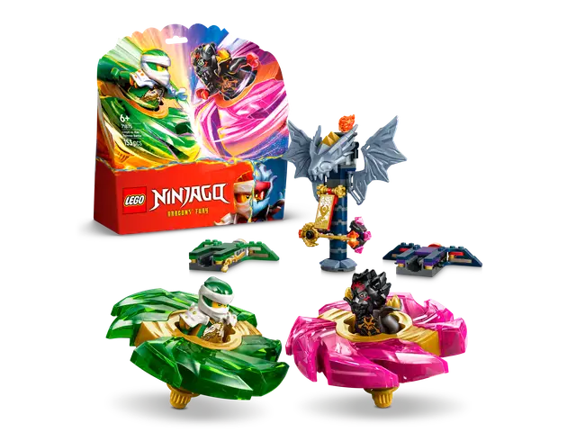 LEGO® Lloyd vs. Ras Spinner-Duell