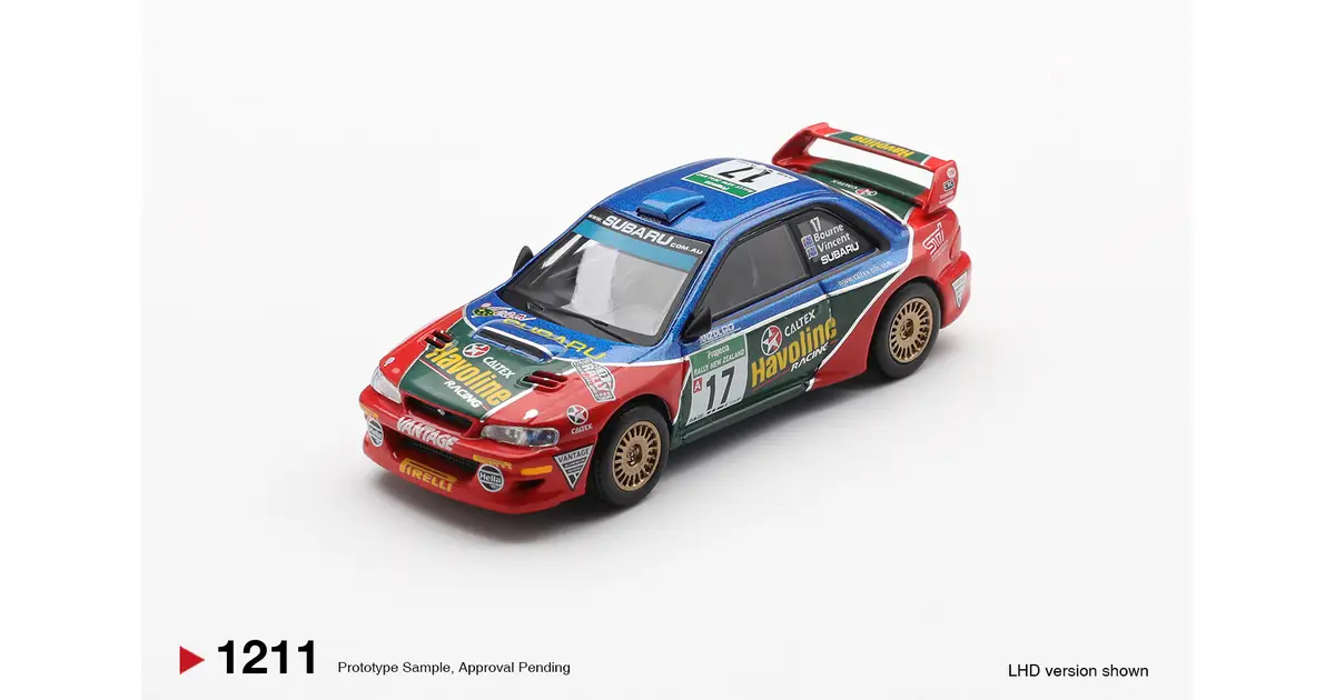 Lego Rally Racer LToys | MINI GT 1/64 2000 Subaru Impreza WRC98 #17 Rally New Zealand ...